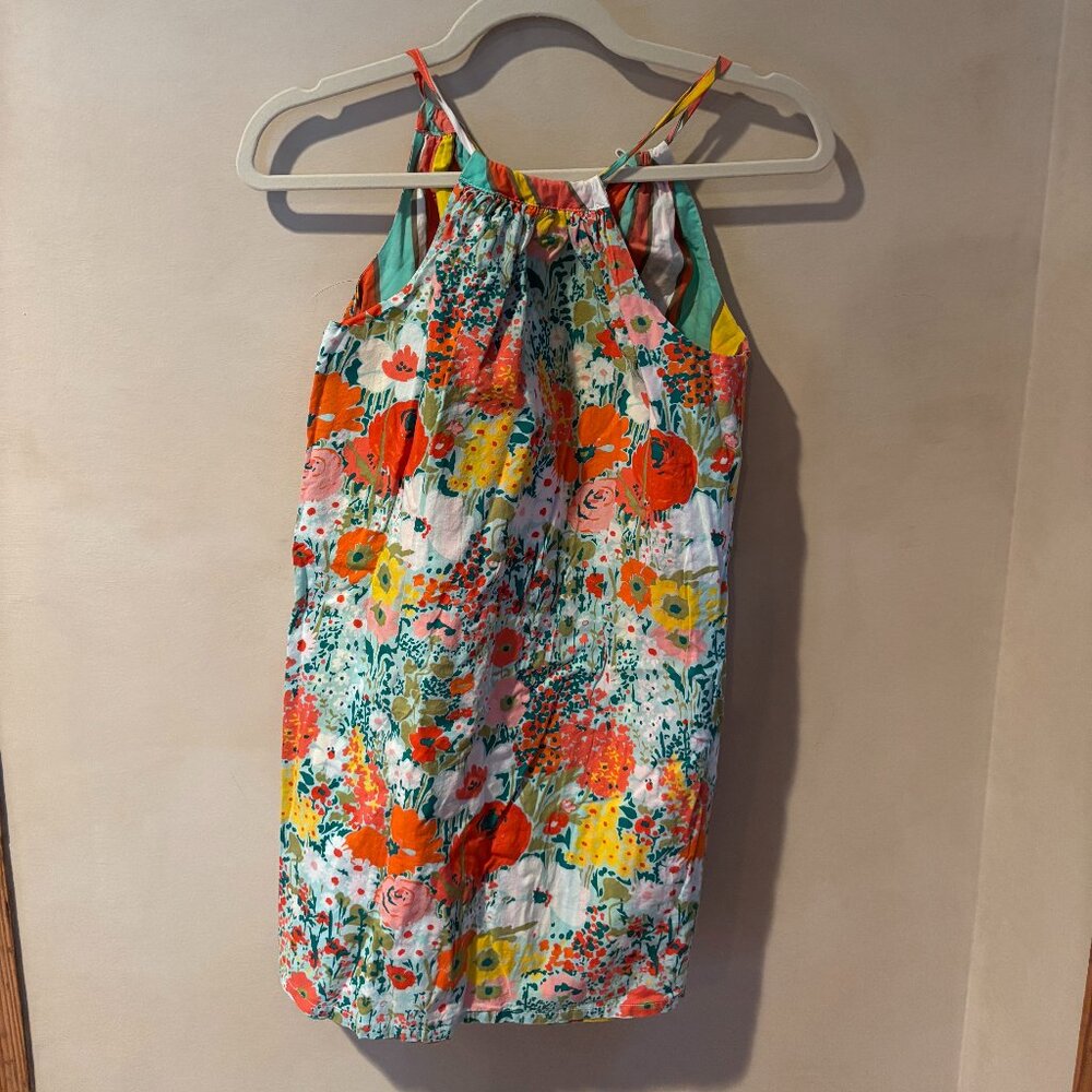 Adorable Reversible Patterned Girls Dress